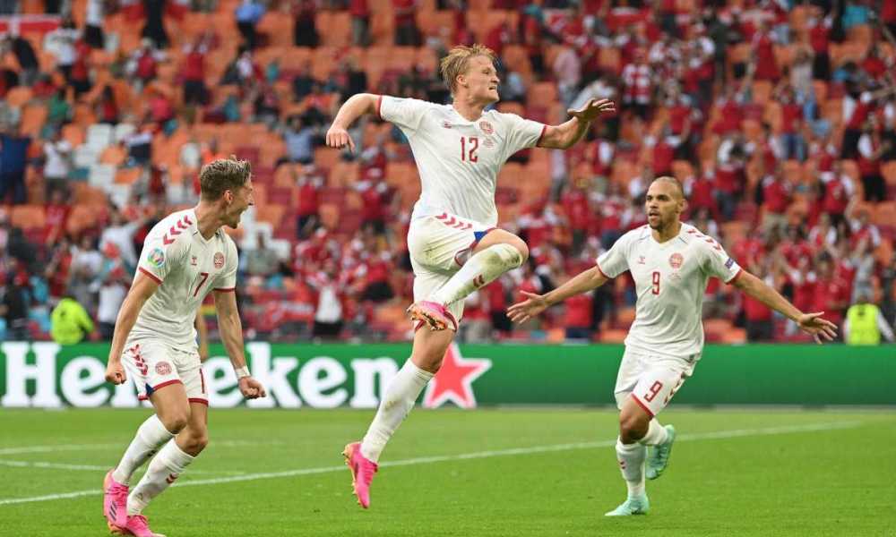 Lumat Wales 4-0, Denmark Jadi Tim Pertama Lolos Perempat Final Euro 2020
