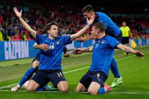 Susah Payah Kalahkan Swiss, Italia Lolos Juga ke Perempat Final Euro 2020