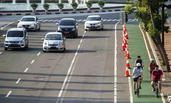 Hari Ini, Uji Coba Jalur Sepeda di Sudirman-Thamrin