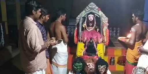 Desa di India Dirikan Kuil Dewi Corona