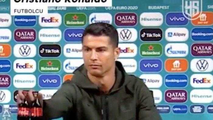 UEFA Minta Pemain Euro 2020 Stop Pindahkan Botol Sponsor Saat Konferensi Pers