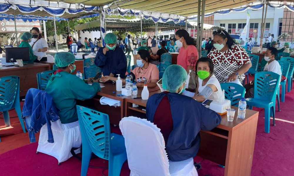 Pecahkan Rekor, Vaksin Massal Kejati NTT Tembus Angka 10 Ribu