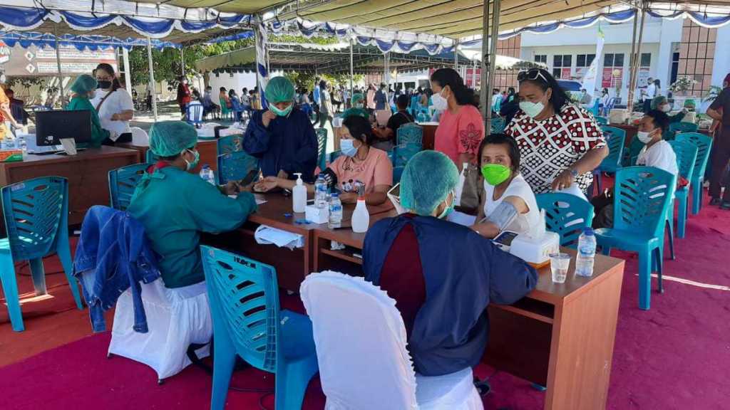 Pecahkan Rekor, Vaksin Massal Kejati NTT Tembus Angka 10 Ribu