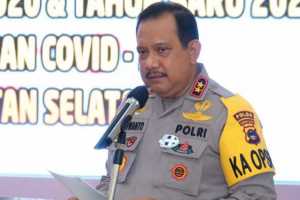 Senin Ini Kalsel Berlakukan PPKM Level IV, Ini Pesan Kapolda pada Petugas
