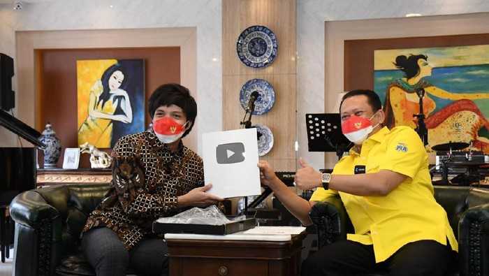 Tak Cuma Youtube, Bamsoet Juga Ingin Sosialisasikan 4 Pilar Lewat TikTok