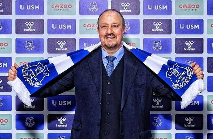 Resmi, Rafael Benitez Jadi Pelatih Baru Everton