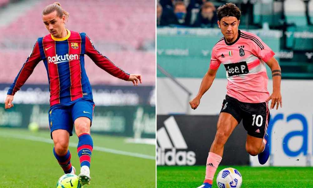 Barcelona Tawarkan Juventus Barter Griezmann dengan Dybala