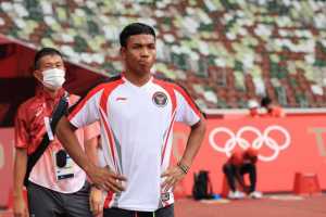 Finis Posisi 5, Lalu Muhammad Zohri Gagal Lolos ke Semifinal 100 Meter Putra Olimpiade Tokyo 2020
