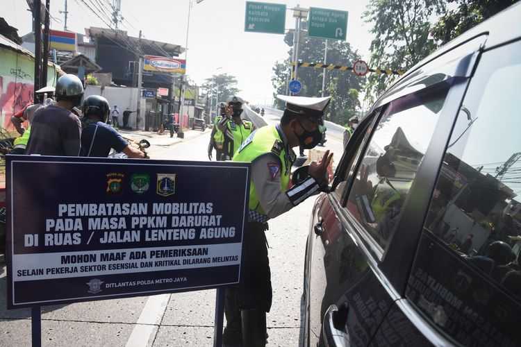 Polda Metro Jaya Hapus Penyekatan di 100 Titik Jadetabek