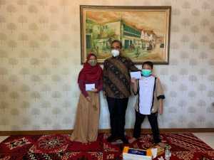 Ahmad Muzani Temui Keluarga Almarhum Pengurus Gerindra di Gresik, Jawa Timur