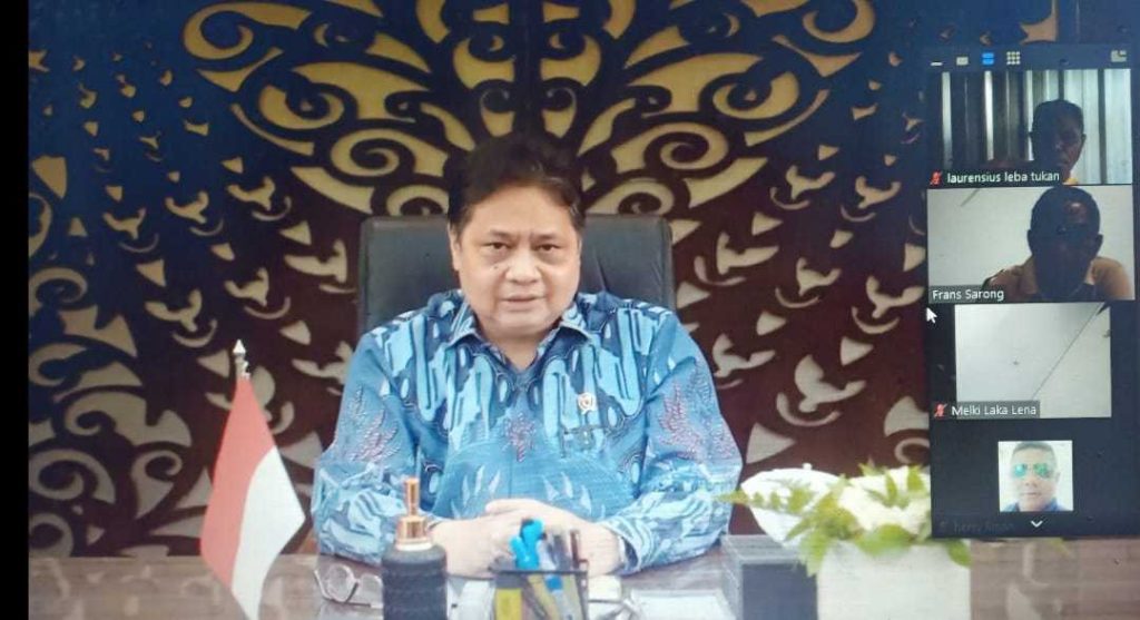 Menko Airlangga Sebut Puncak Kasus Covid-19 Sebabkan Pertumbuhan Ekonomi Kuartal III Menurun