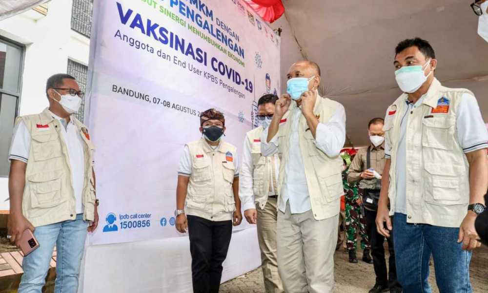 LPDB Gelar Vaksinasi 1000 Peserta Mitra KPBS dan Warga Pangalengan