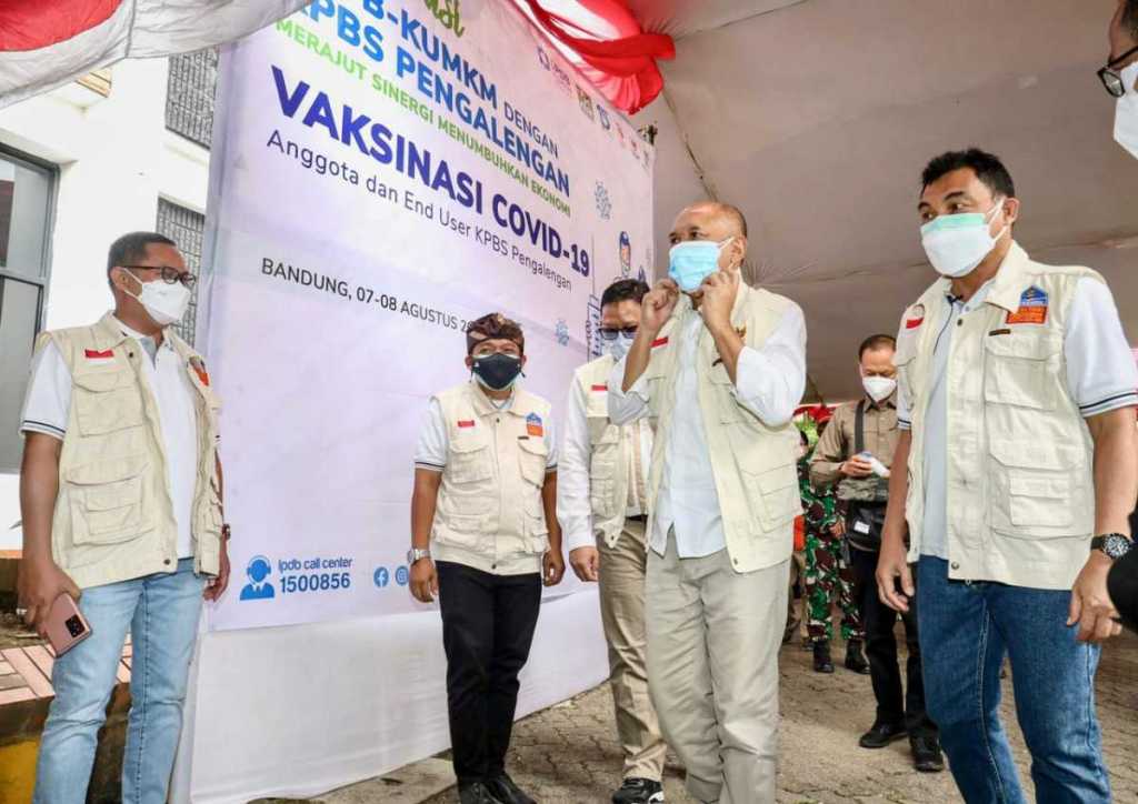 LPDB Gelar Vaksinasi 1000 Peserta Mitra KPBS dan Warga Pangalengan