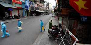 COVID-19 Melonjak, Vietnam Perpanjang ‘Lockdown’ di Wilayah Selatan