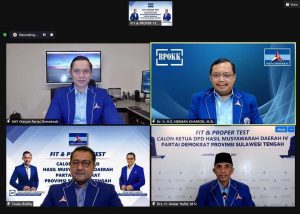 Diangkat AHY Jadi Ketua DPD Sulteng, Anwar Hafid Siap Bawa Demokrat Masuk 3 Besar Pemilu 2024