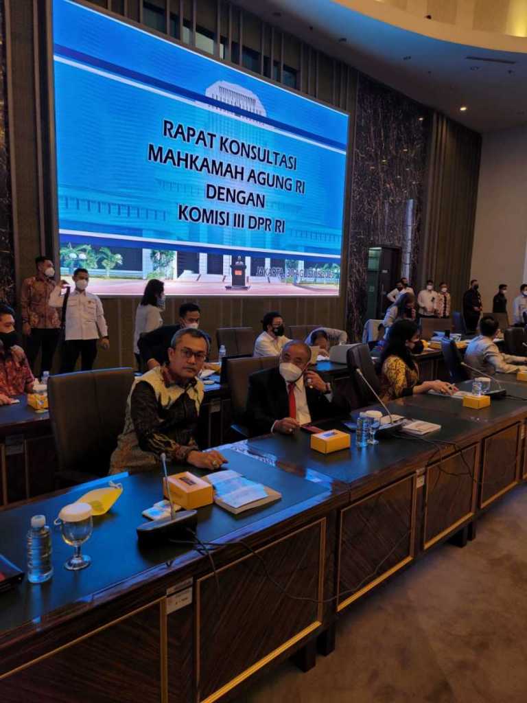Anggota Komisi III DPR RI Habib Aboebakar Alhabsyi  Apresiasi Pelaksanaan e-court di Mahkamah Agung