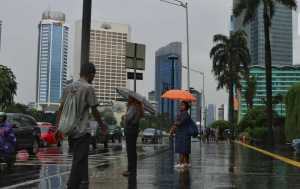 Curah Hujan yang Jatuh di Jakarta Berhasil Dikurangi 67 Persen dari Seharusnya