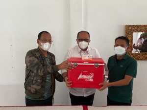 Salurkan 80 Ribu Fial Vaksin 8 Pemda di Sumut, Junimart: Wujud Nyata Kerja Wakil Rakyat