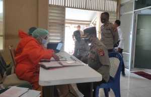 Antisipasi Penyebaran Covid-19, 138 Anggota Dan PNS Polres Loteng Jalani Pemeriksaan Kesehatan