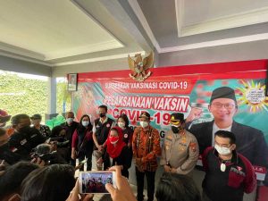 Kejar Target Herd Immunity, Puti Guntur Soekarno Gelar Vaksinasi Massal di Sidoarjo
