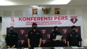 Sahabat Ganjar Siap Bertempur di 17 Negara