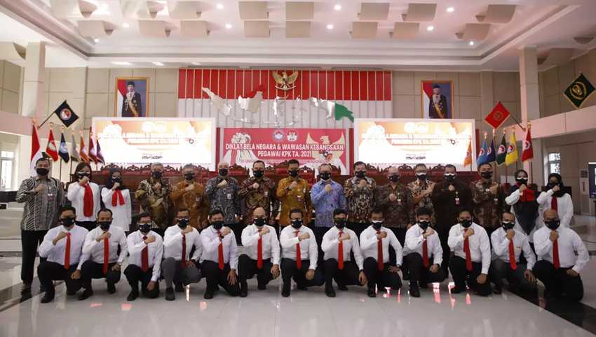 Lulus Diklat Bela Negara, 18 Pegawai KPK Resmi Dilantik Jadi ASN