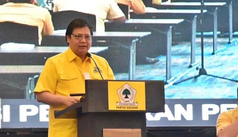 Upaya Menangkan Pemilu 2024, Airlangga Instruksikan Kader Golkar Lakukan Pendekatan Kultural