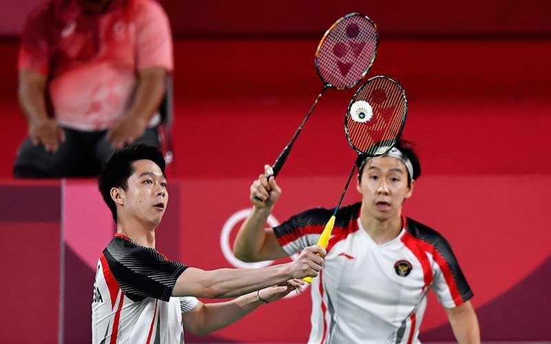 PIALA SUDIRMAN – Tentukan Juara Grup C, Marcus/Kevin Buka Laga Indonesia vs Denmark