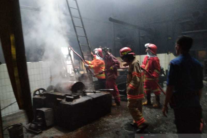 Pabrik Kopi AAA di Jambi Terbakar