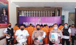 Polres Kepulauan Meranti Ungkap 11 Kasus Narkoba dan Tangkap 23 Pelaku