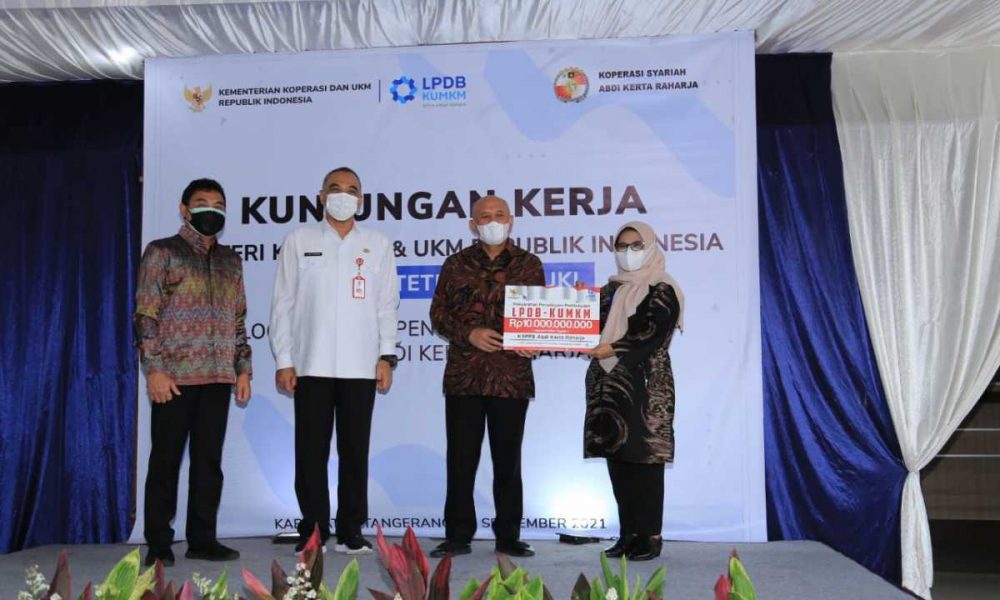 LPDB Salurkan Rp10 Miliar kepada KSPPS Abdi Kerta Raharja