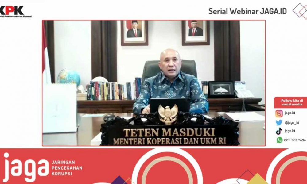 Kawal BPUM, Menkop Dukung Upaya KPK Melalui Jaga.id