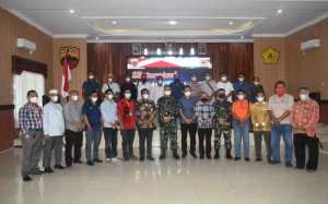 Dandim 0212/TS Jalin Silaturrahmi Dengan Insan Pers se-Tabagsel Guna Menyamakan Persepsi Mengawal Keutuhan NKRI