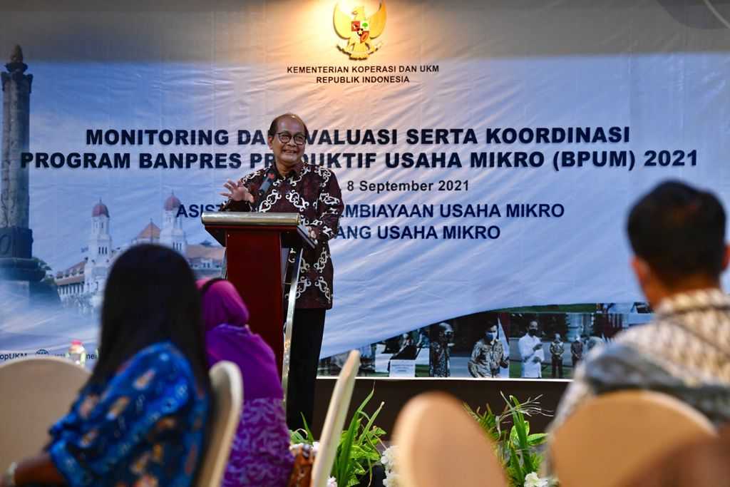 Tuntaskan Penyaluran BPUM 2021, Kemenkop Koordinasi dengan Pemda