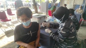 Tinawisma dan Pemulung di Jatim Divaksin Gratis
