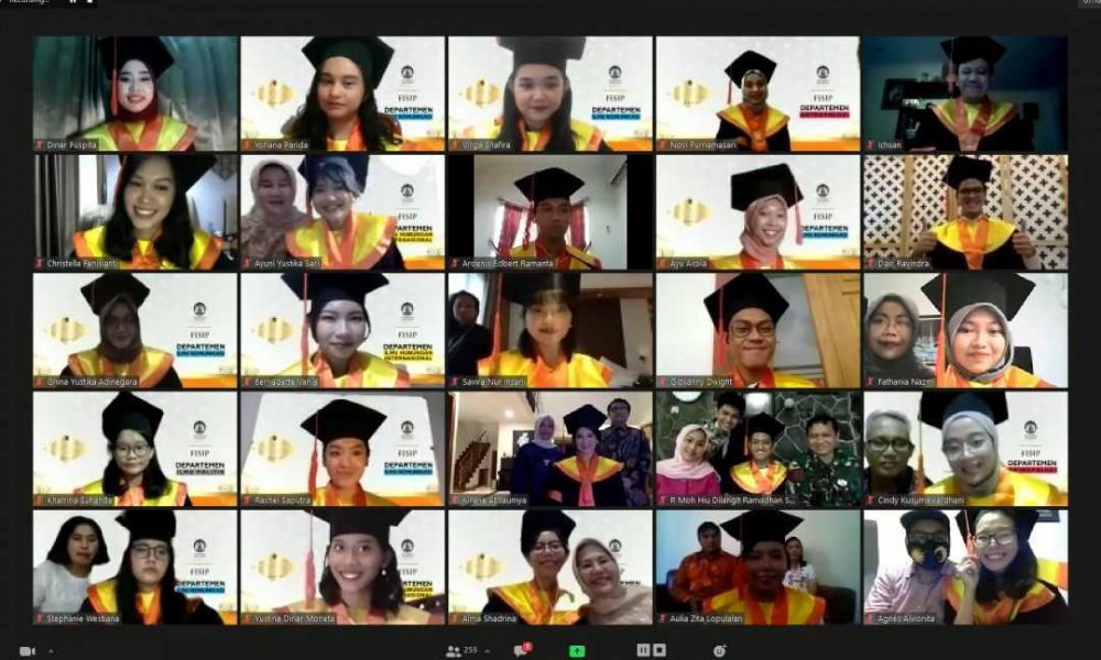 Wisuda Virtual, UI Lepas 8.063 Lulusan Semester Genap 2020/2021