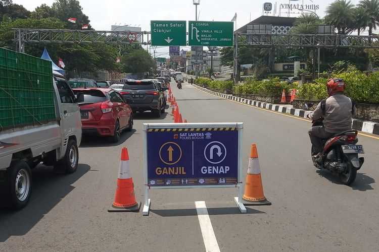 Polres Bogor Klaim Ganjil-Genap Berhasil Mereduksi 3.602 Kendaraan Menuju Puncak