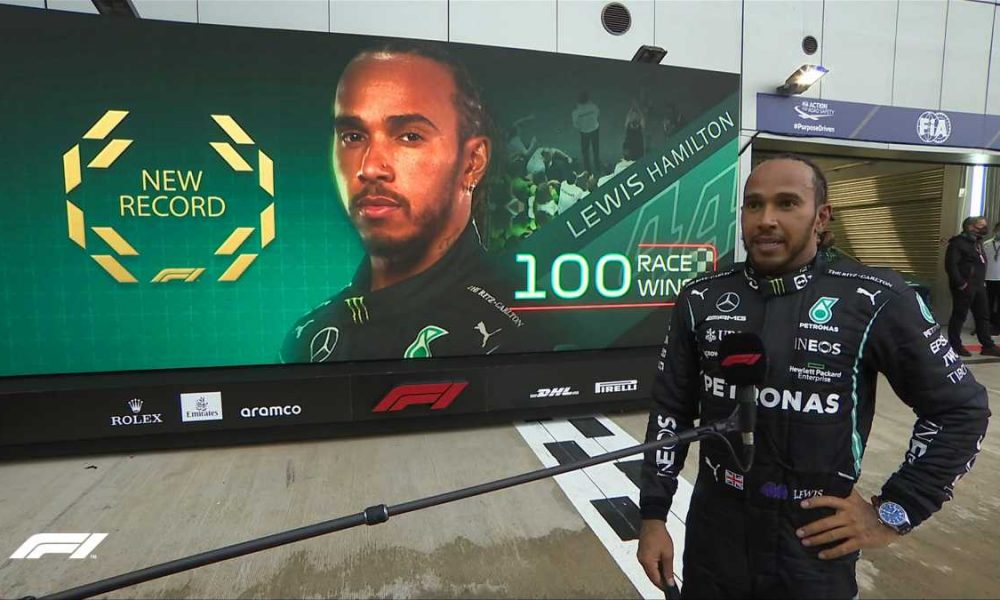 Juarai GP Rusia, Hamilton Rengkuh Kemenangan ke-100 Dalam Kariernya