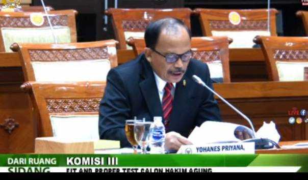 Komisi III Sebut Makalah CHA Yohanes Priyana Jiplak Mirip Milik ICW