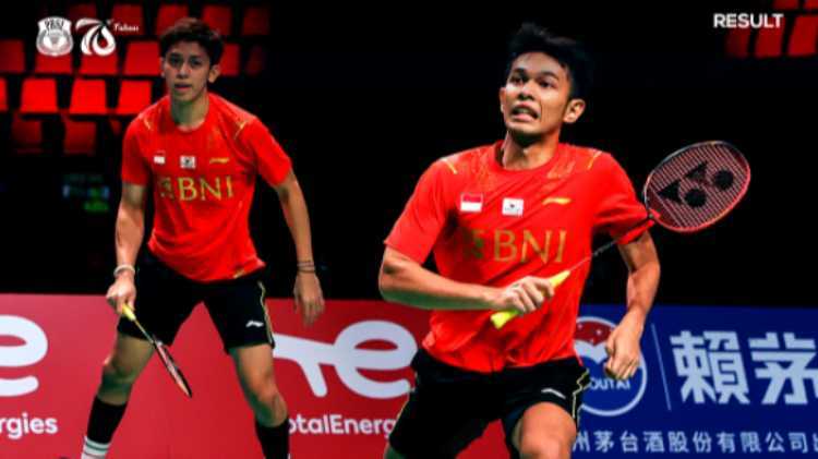 Fajar/Rian Tambah Keunggulan Indonesia 2-0 atas China