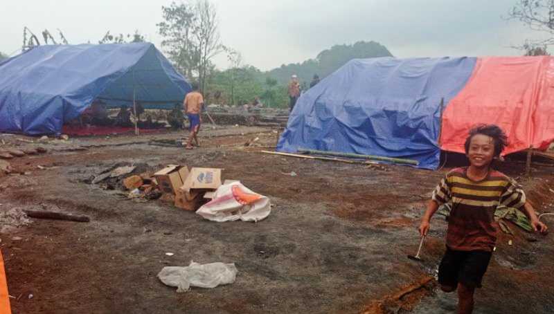 Warga Badui yang Menjadi Korban Kebakaran Ingin Dapatkan Bantuan Rumah