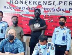 Rudenim Tanjungpinang Deportasi 2 WNA 1 Nigeria dan 1 Uganda