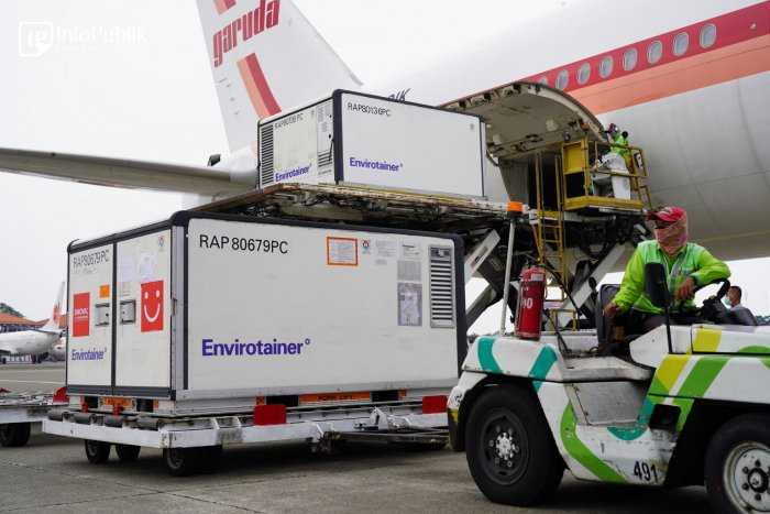 Indonesia Terima 819.600 Dosis Vaksin Moderna dari Belanda