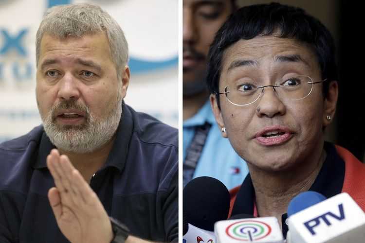 Jurnalis Filipina-Rusia Dapat Anugerah Nobel Perdamaian