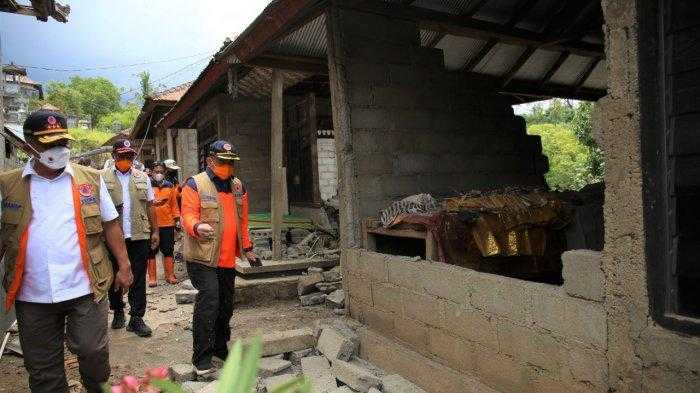 Kepala BNPB Tinjau Lokasi Terdampak Gempa Bali