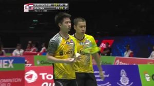 Thomas Cup: Kevin/Marcus Keluhkan Shuttlecock