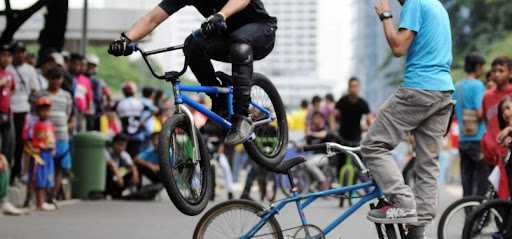 Komunitas Sepeda BMX di Lombok Gelar "Street Jam Vol 1"