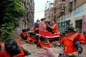 Longsor Landa Shaanxi China, Tewaskan Tiga Orang Warga
