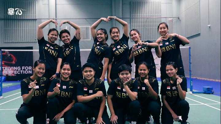 Nanti Malam Tim Uber Indonesia Hadapi Thailand di Perempat Final