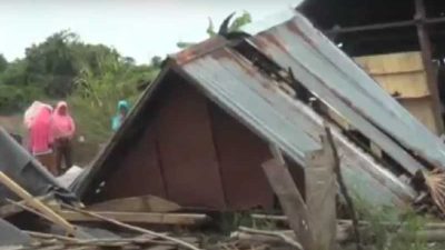 14 Rumah di Bangka Tengah Rusak Akibat Diterjang Angin